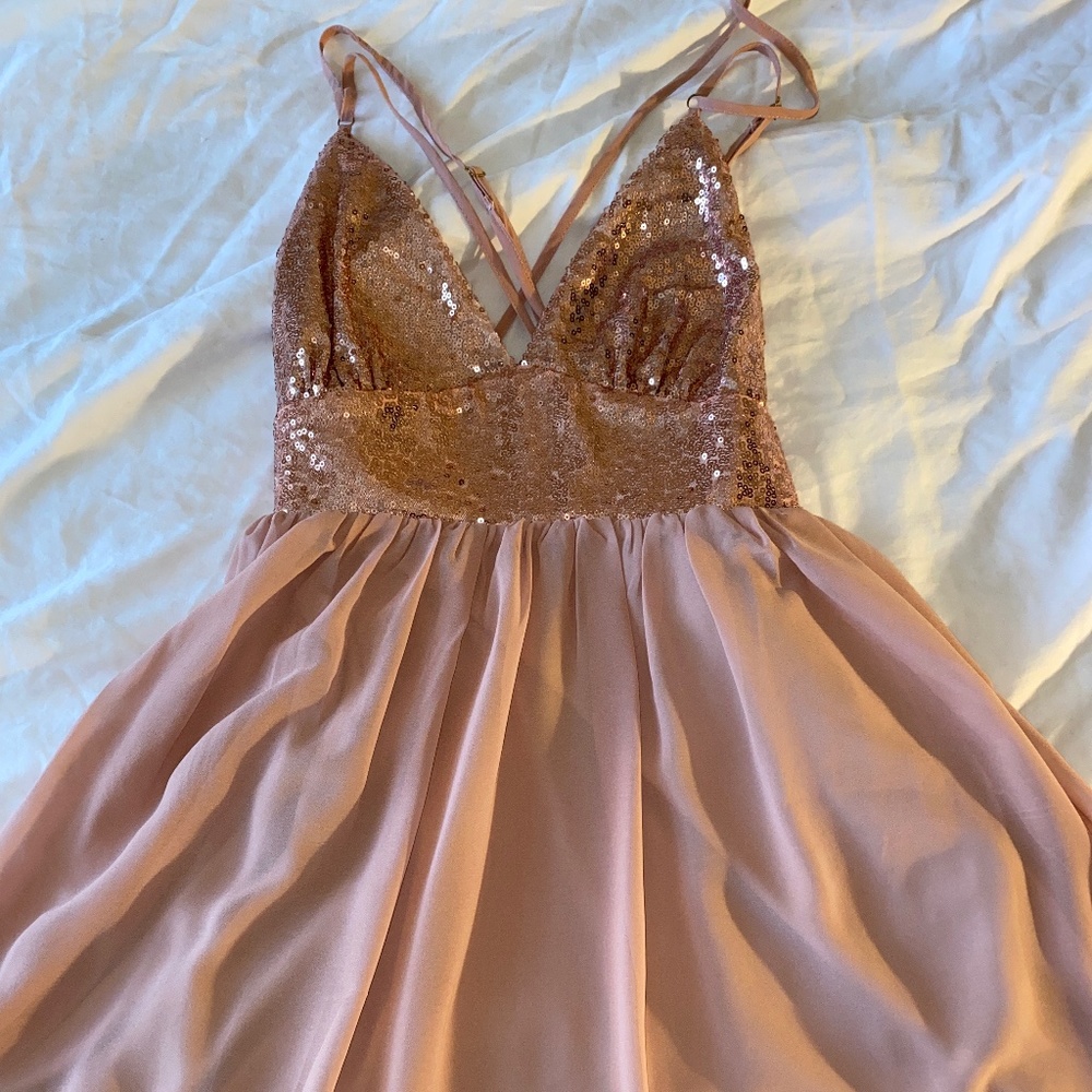 Sequins Formal Dress